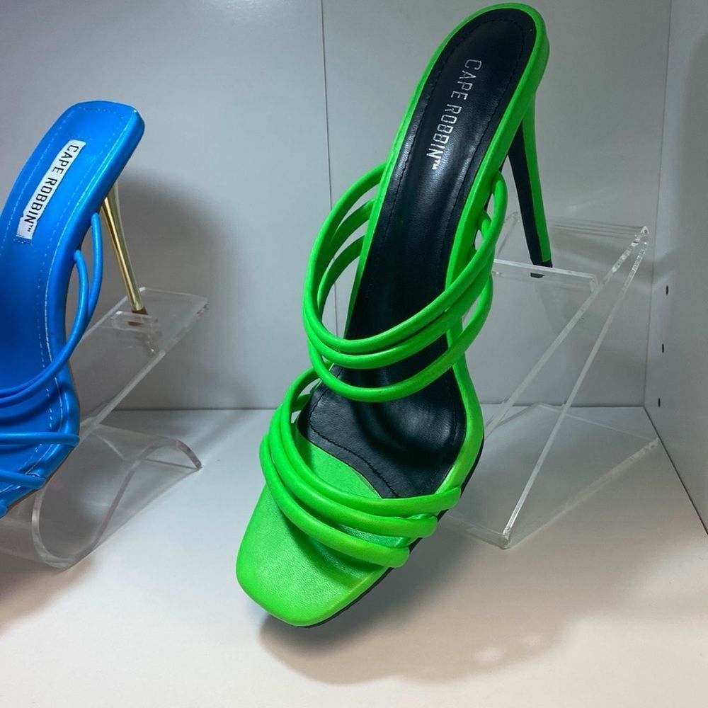 Neon Green Heels